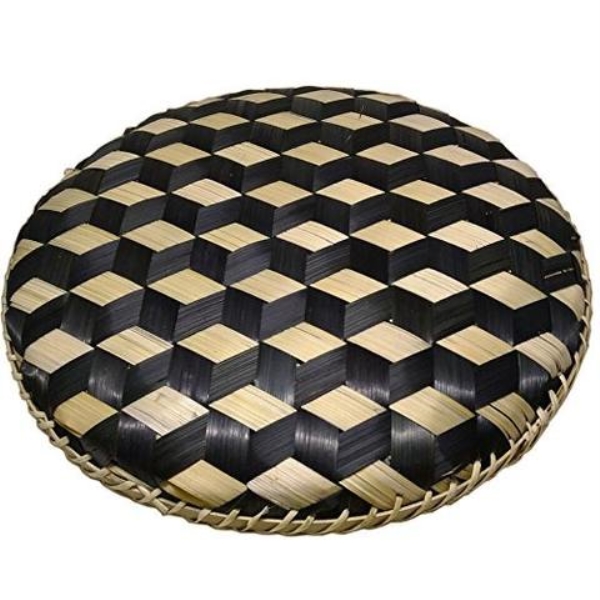 Rattan storage basket