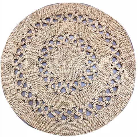 Bamboo and rattan carpet