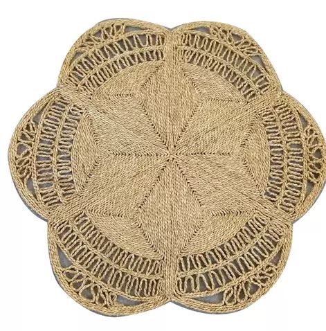 Bamboo and rattan carpet