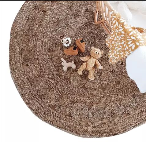 Bamboo and rattan carpet