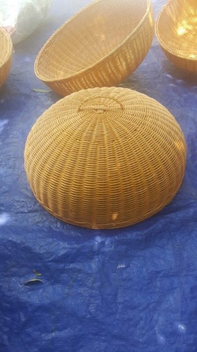 Bamboo and rattan food covers