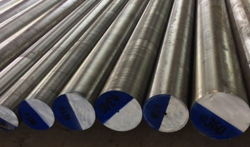 Round steel material