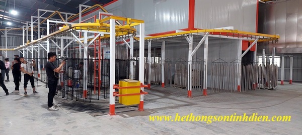 Powder coating line consultation and installation