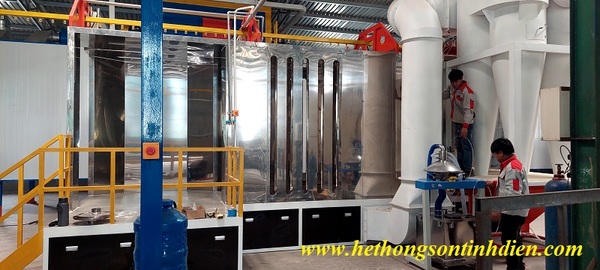 Powder coating line consultation and installation
