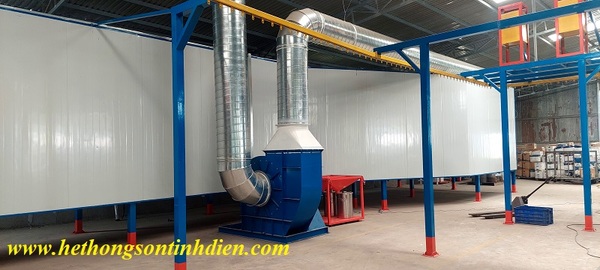 Powder coating line consultation and installation