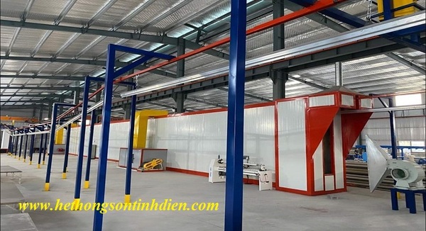Powder coating line consultation and installation