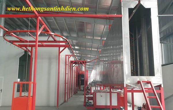 Powder coating line consultation and installation