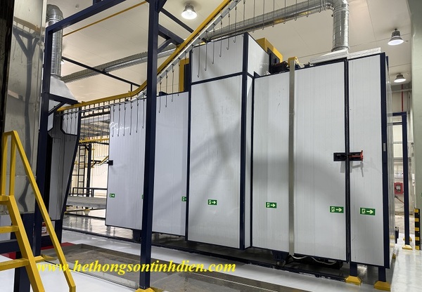 Powder coating line consultation and installation