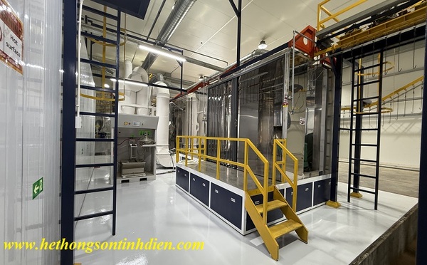 Powder coating line consultation and installation