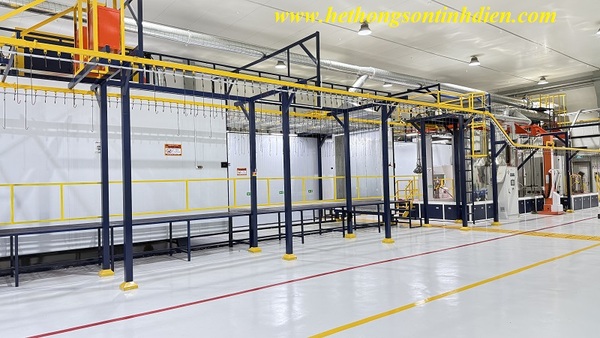 Powder coating line consultation and installation