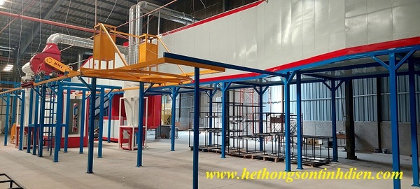 Powder coating line consultation and installation
