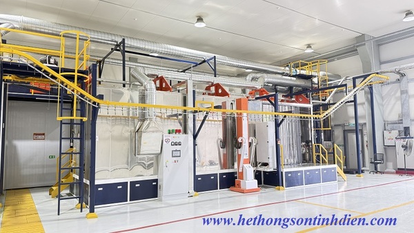 Powder coating line consultation and installation