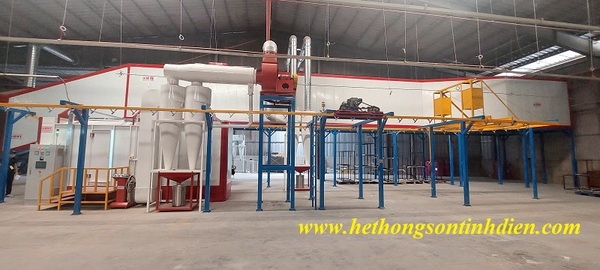 Powder coating line consultation and installation