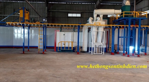 Powder coating line consultation and installation