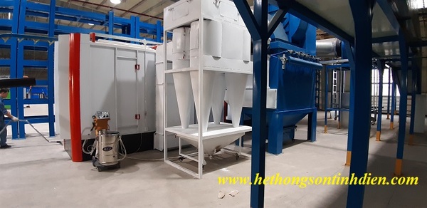 Powder coating line consultation and installation