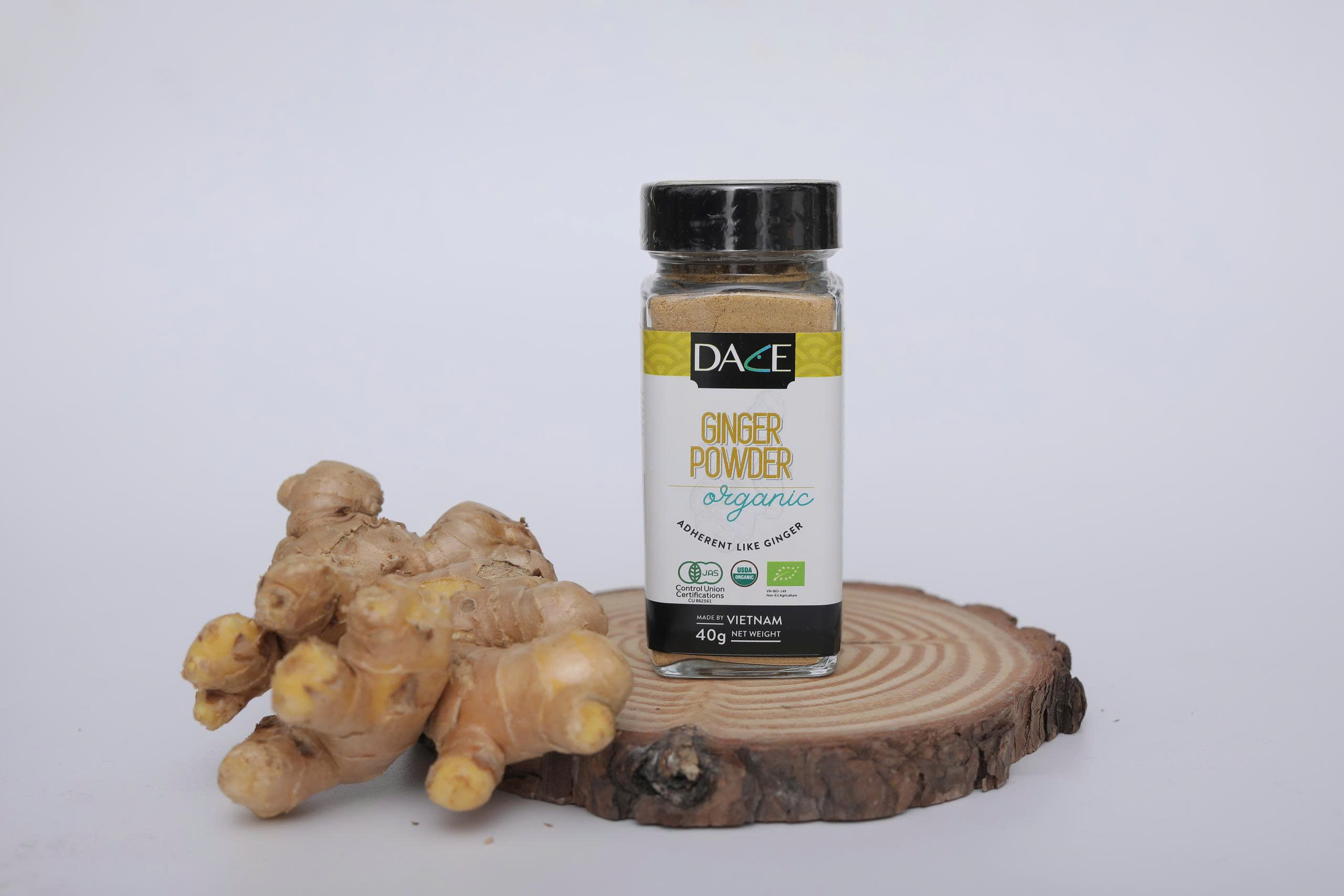 Organic ginger powder