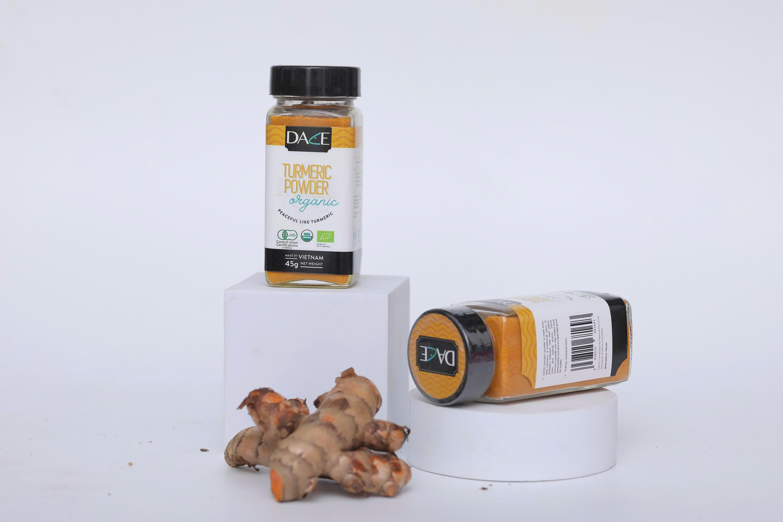 Organic turmeric powder