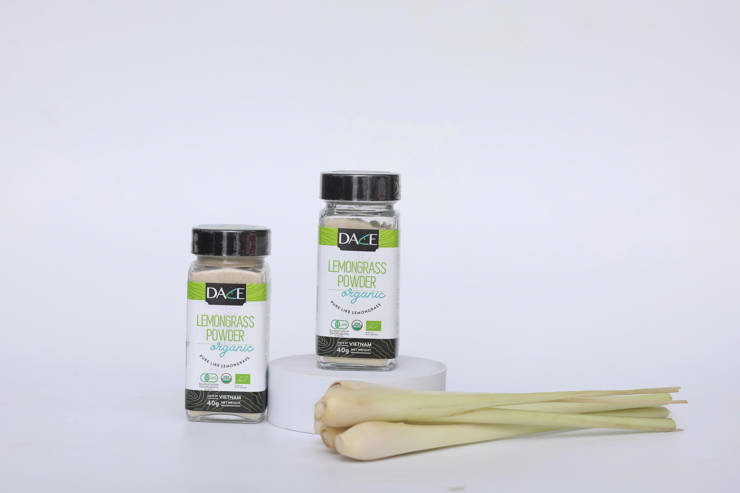 Organic lemongrass powder