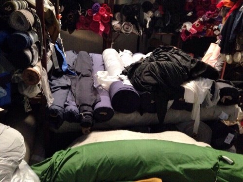 Fabric scrap purchasing