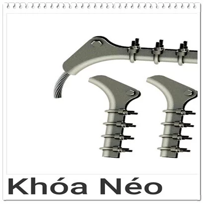 Tension clamp for overhead lines