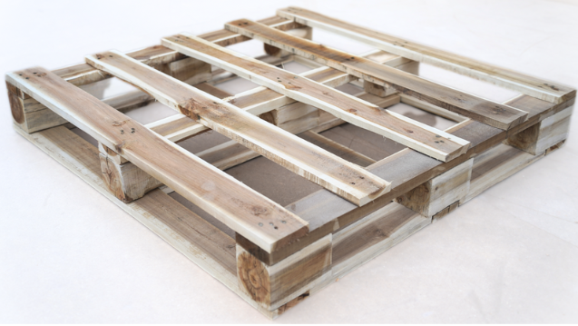4-way acacia wooden pallet