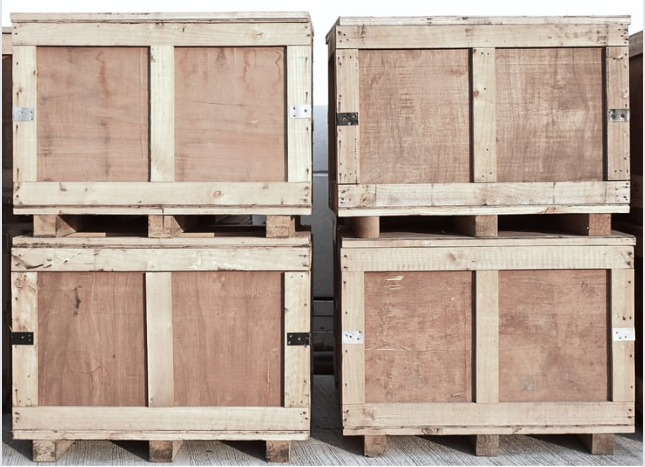 Wooden crate