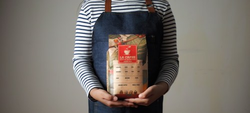Morusta Premium Blend roasted coffee