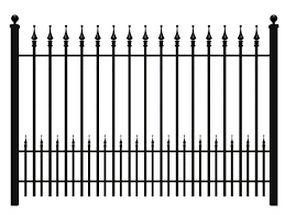Iron fence