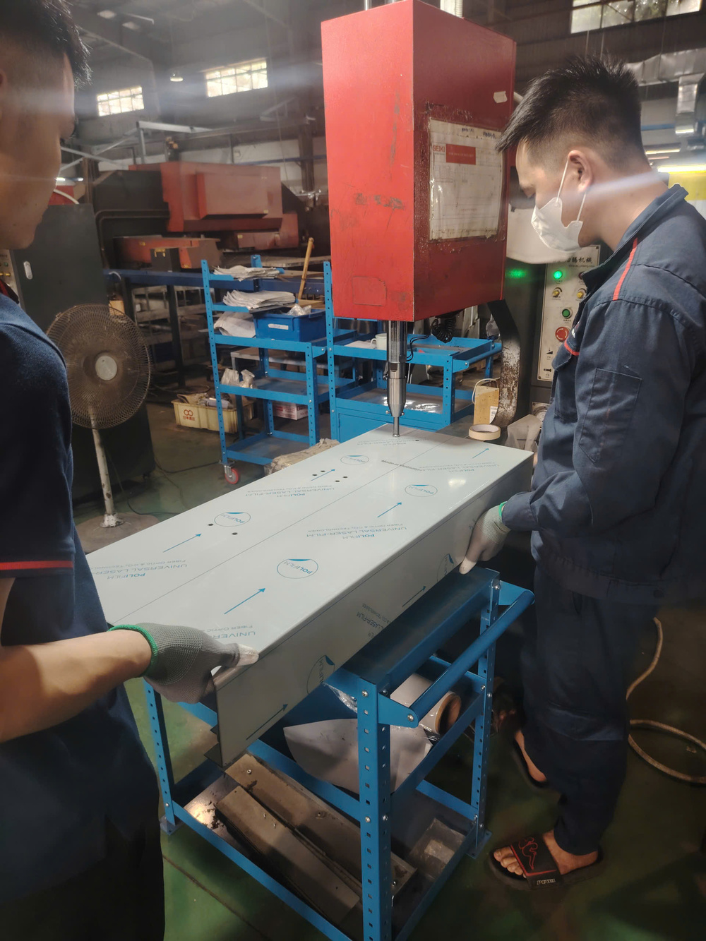 Punching process