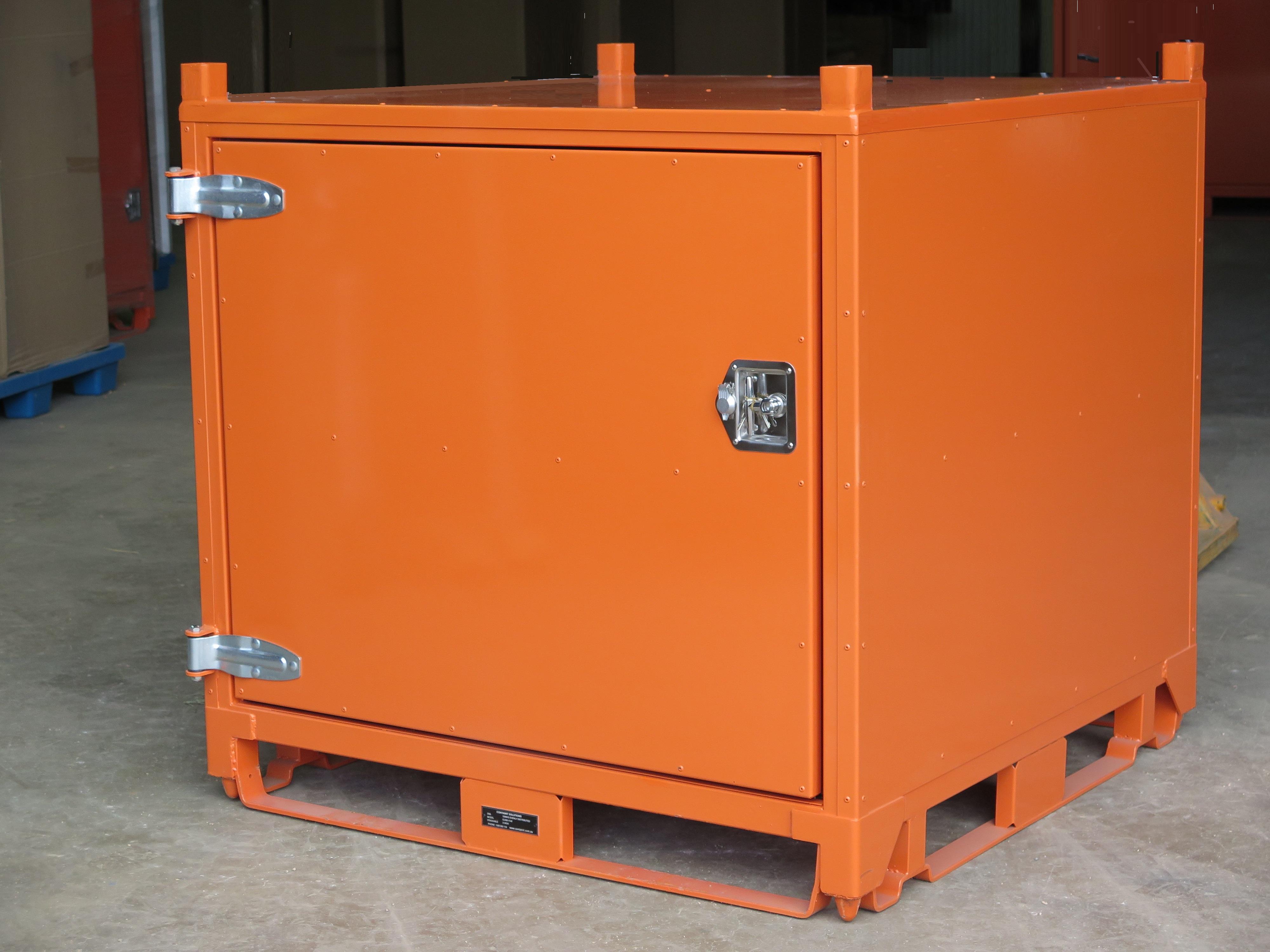 Mini Containers Impact Resistance Electrostatic Powder Coated