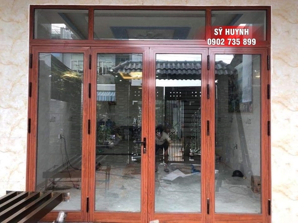 Tempered glass doors