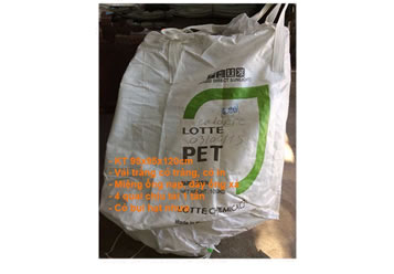 Jumbo bags for PET plastic pellets