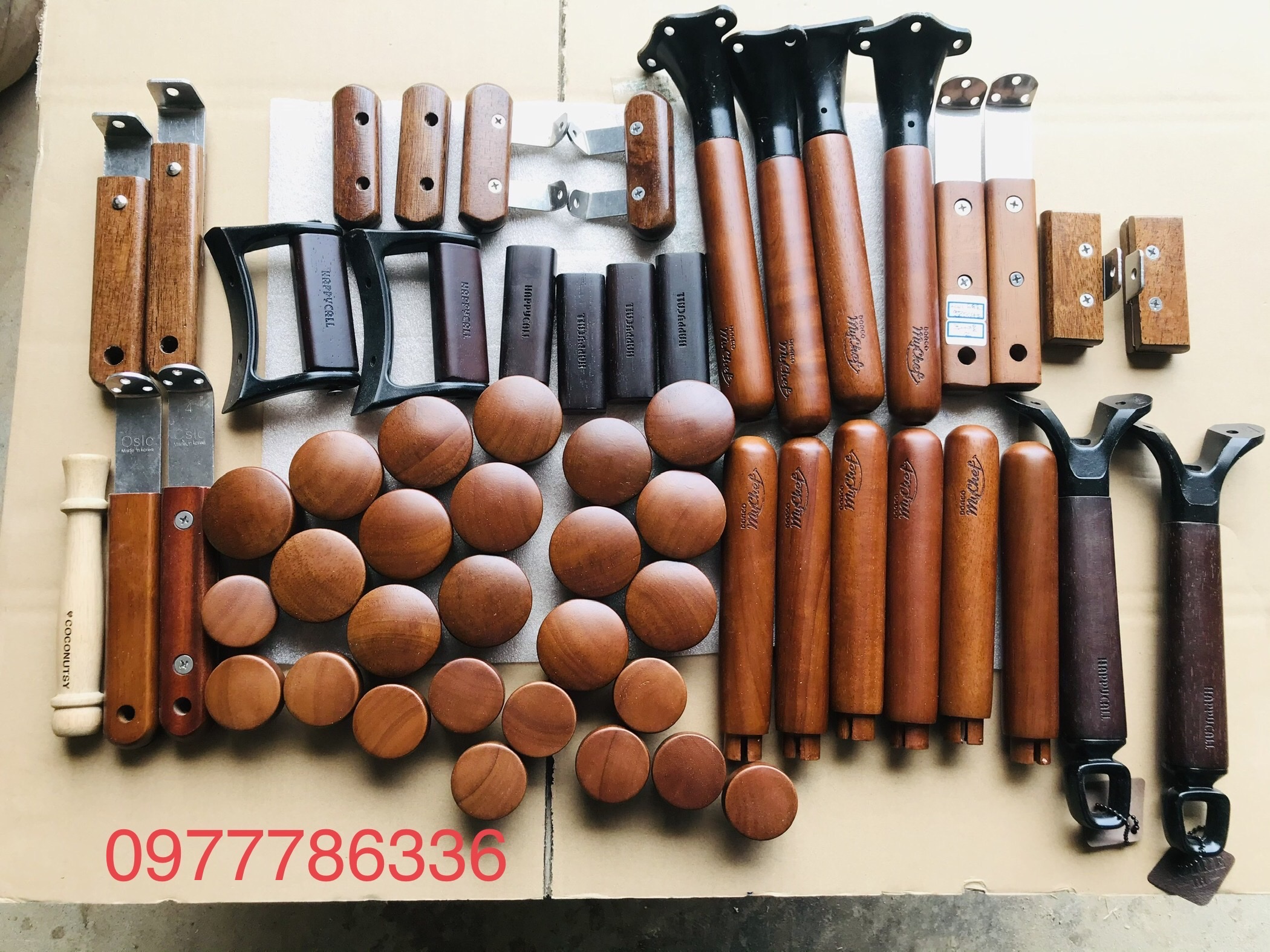 Wooden parts processing