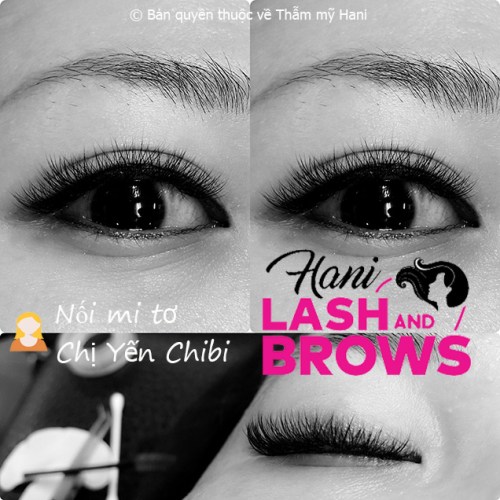Eyelashes extension service