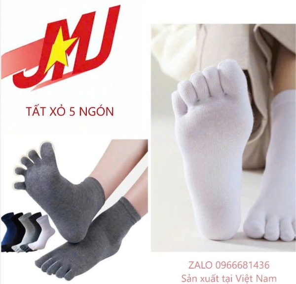 5-toe socks