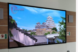 Advertising LCD display