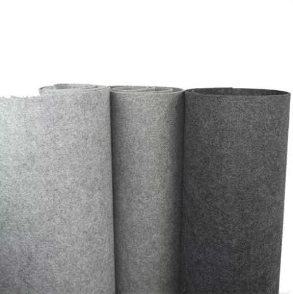 Recycled needle punched nonwoven fabric