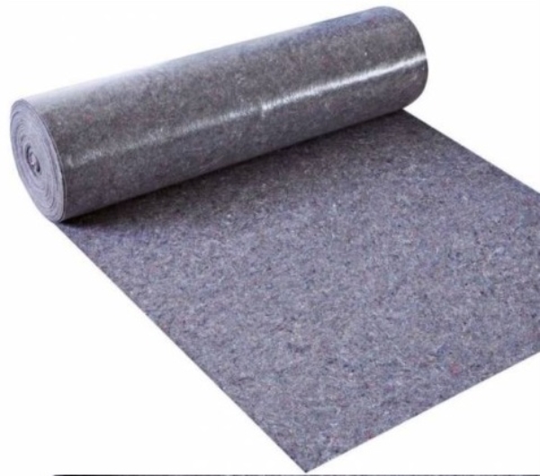 Needle punched nonwoven fabric for floor lining