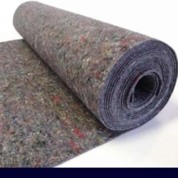 Needle punched nonwoven fabric for sofa lining