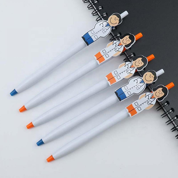 Plastic ballpoint pens