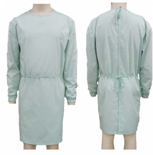 Disposable PE isolation gown