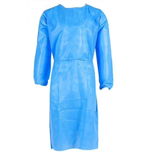 Disposable isolation gown