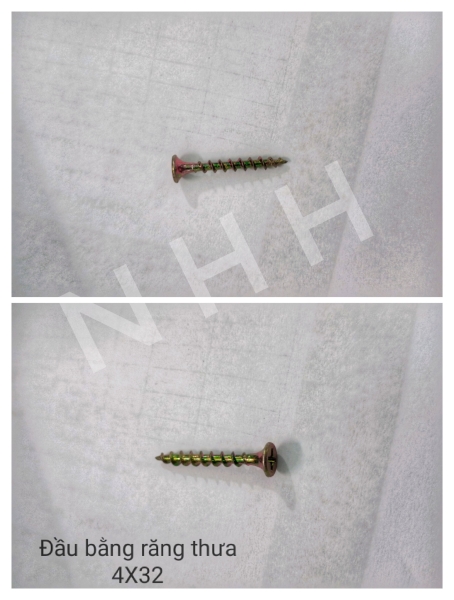 4x32 screw with serrated head