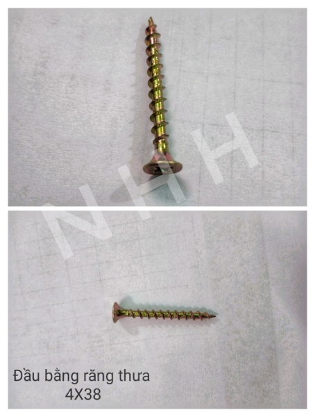 4x38 screw with serrated head