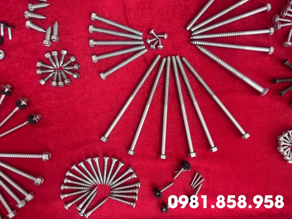 Bolts, nuts and screws of all kinds