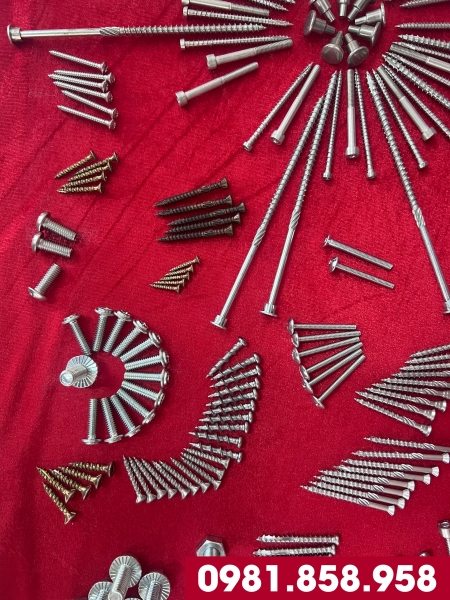 Bolts, nuts and screws of all kinds