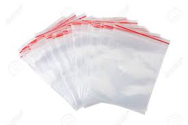 Transparent zipper bag