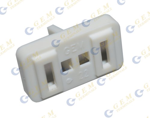 7675A-2PW-Plastic Outlet Plug