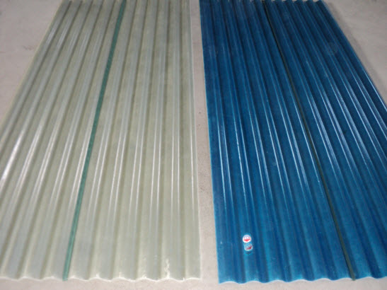 Galvanized corrugated iron sheet
