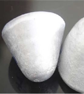 Cone shaped aluminum